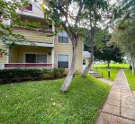 Lots of green space surrounding condo